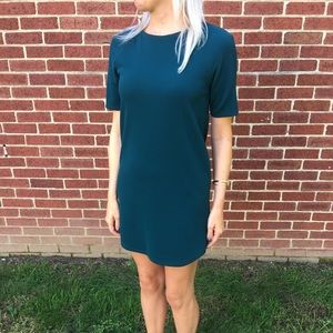 Emerald Green Short Dress
